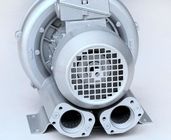 1HP Aluminum Alloy Regenerative Vacuum Blower , 220 / 380V Silver Vacuum Air Blower