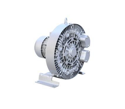 IP55 0.5kw Silver Side Channel Blower , Single Phase Blower For Car Washing System